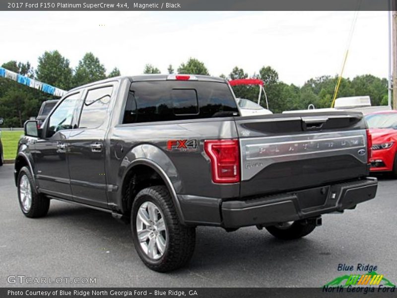 Magnetic / Black 2017 Ford F150 Platinum SuperCrew 4x4