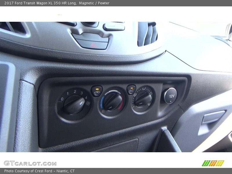 Magnetic / Pewter 2017 Ford Transit Wagon XL 350 HR Long