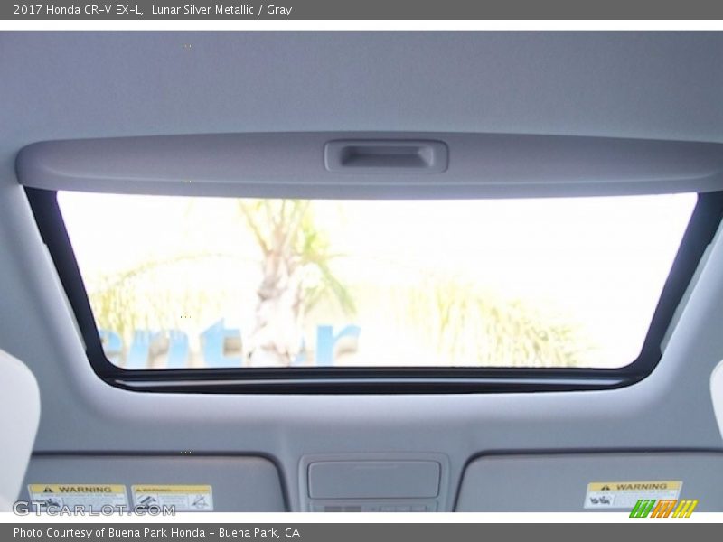 Lunar Silver Metallic / Gray 2017 Honda CR-V EX-L