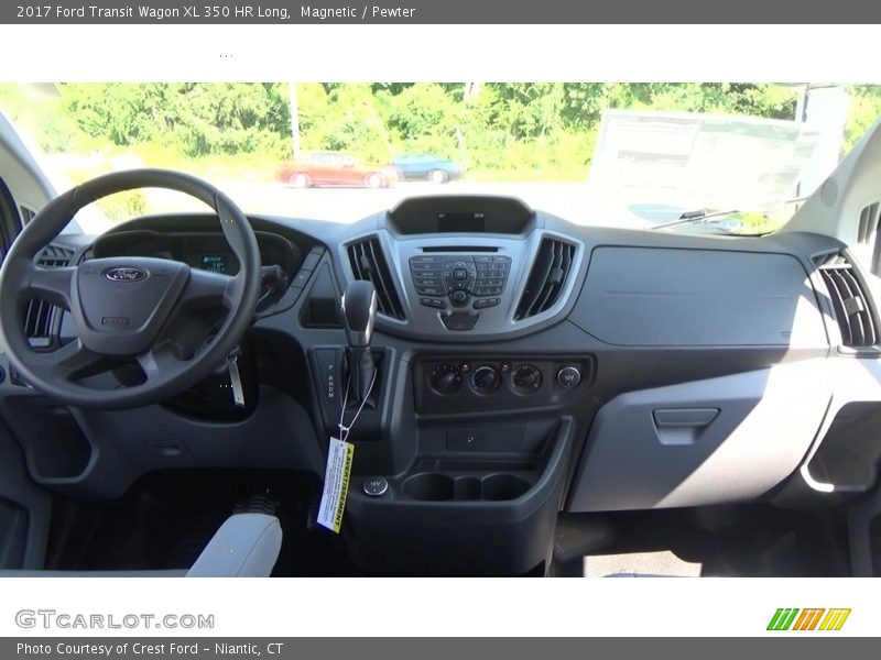 Magnetic / Pewter 2017 Ford Transit Wagon XL 350 HR Long