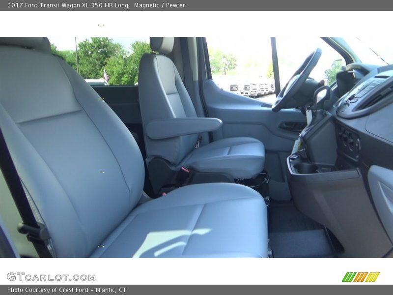 Magnetic / Pewter 2017 Ford Transit Wagon XL 350 HR Long