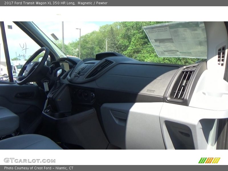 Magnetic / Pewter 2017 Ford Transit Wagon XL 350 HR Long