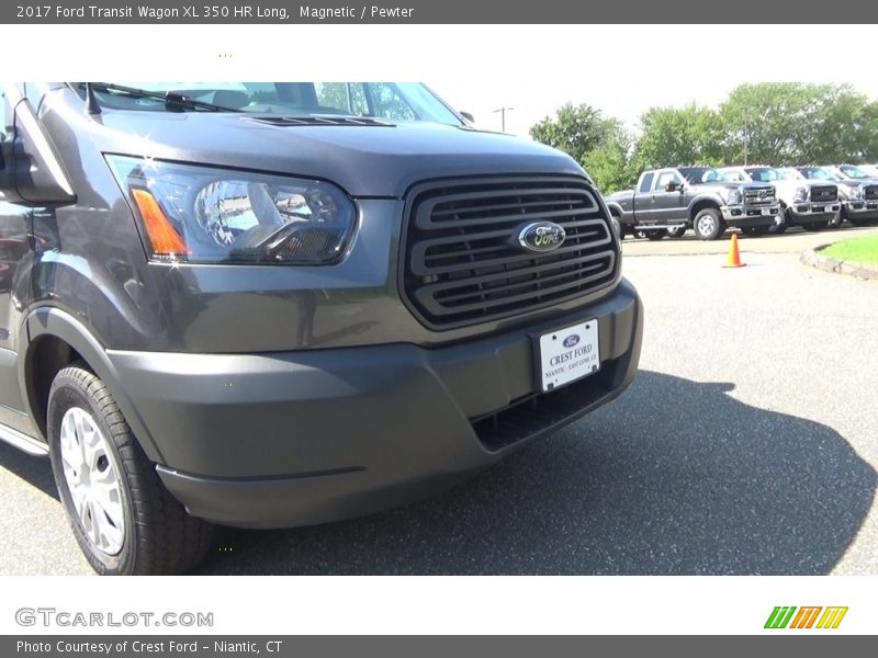 Magnetic / Pewter 2017 Ford Transit Wagon XL 350 HR Long