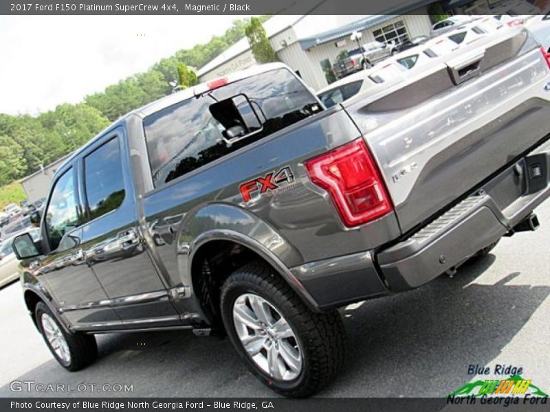 Magnetic / Black 2017 Ford F150 Platinum SuperCrew 4x4