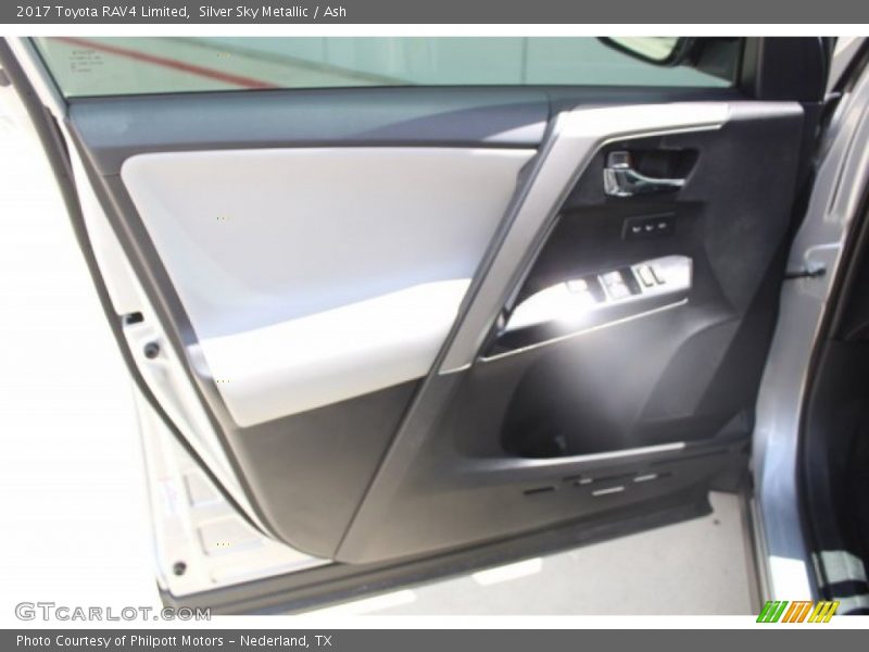 Silver Sky Metallic / Ash 2017 Toyota RAV4 Limited