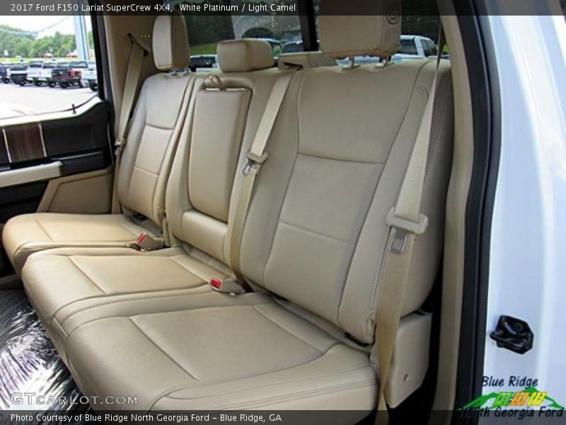 White Platinum / Light Camel 2017 Ford F150 Lariat SuperCrew 4X4