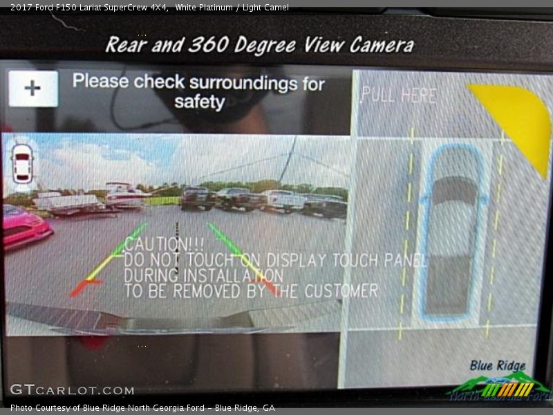 White Platinum / Light Camel 2017 Ford F150 Lariat SuperCrew 4X4