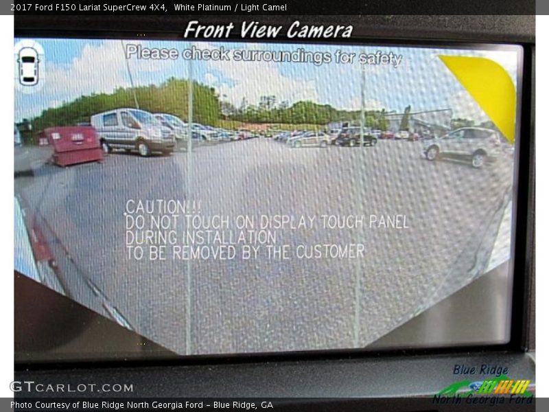 White Platinum / Light Camel 2017 Ford F150 Lariat SuperCrew 4X4