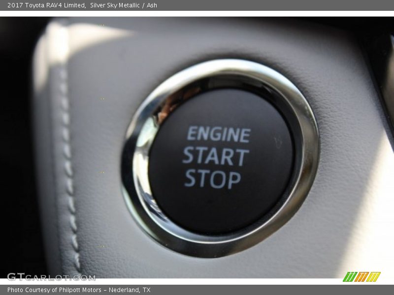 Silver Sky Metallic / Ash 2017 Toyota RAV4 Limited