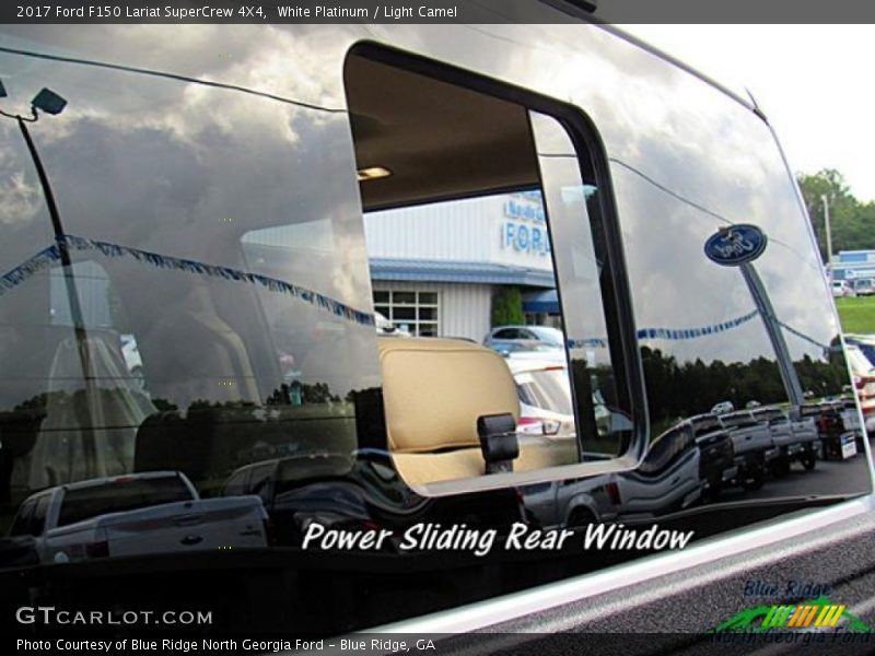 White Platinum / Light Camel 2017 Ford F150 Lariat SuperCrew 4X4