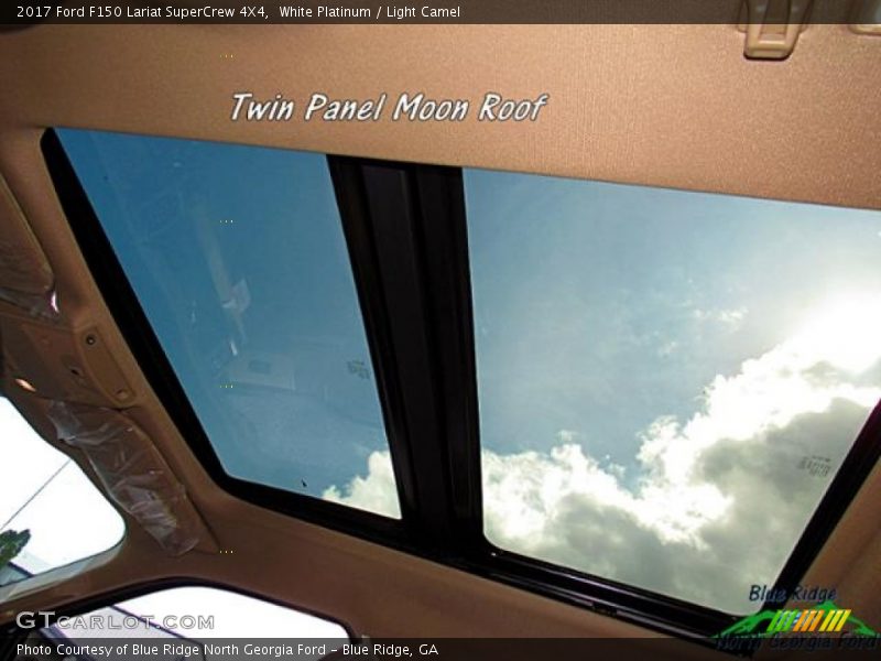 White Platinum / Light Camel 2017 Ford F150 Lariat SuperCrew 4X4