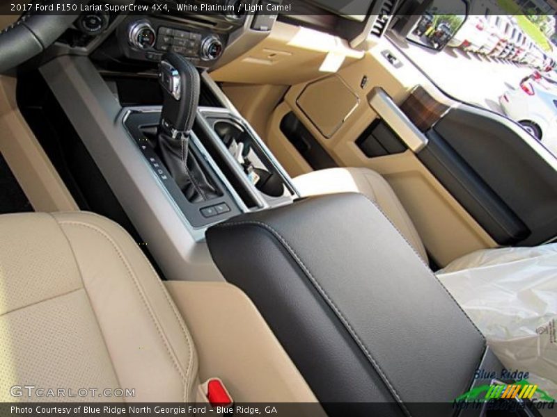 White Platinum / Light Camel 2017 Ford F150 Lariat SuperCrew 4X4