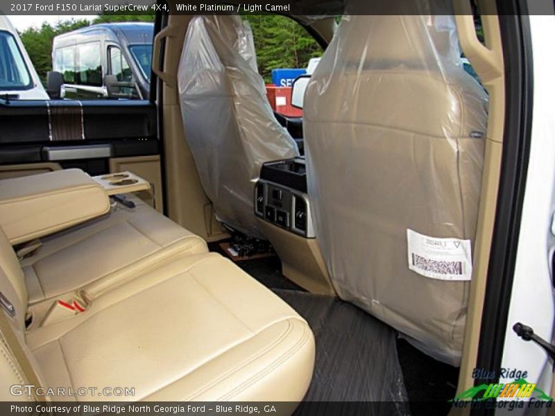 White Platinum / Light Camel 2017 Ford F150 Lariat SuperCrew 4X4