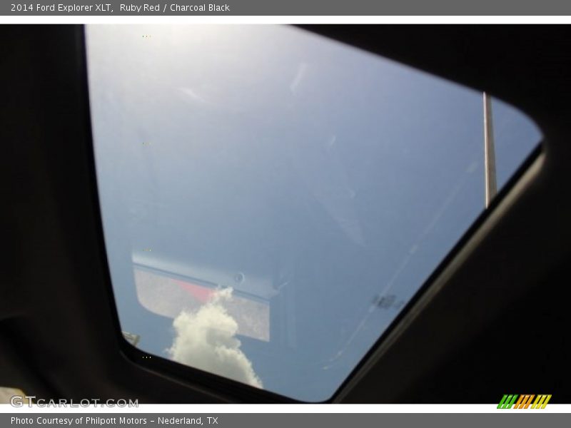 Ruby Red / Charcoal Black 2014 Ford Explorer XLT