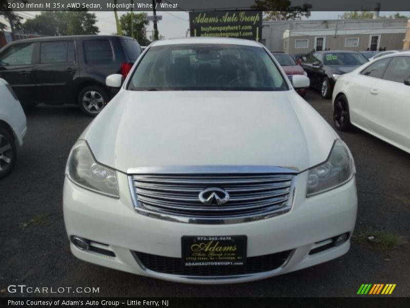 Moonlight White / Wheat 2010 Infiniti M 35x AWD Sedan