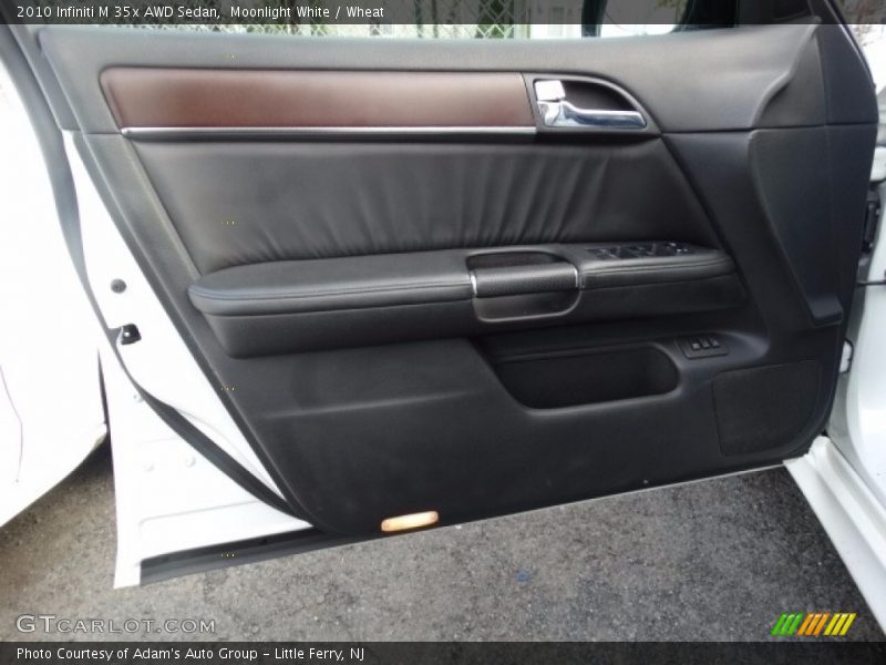 Moonlight White / Wheat 2010 Infiniti M 35x AWD Sedan