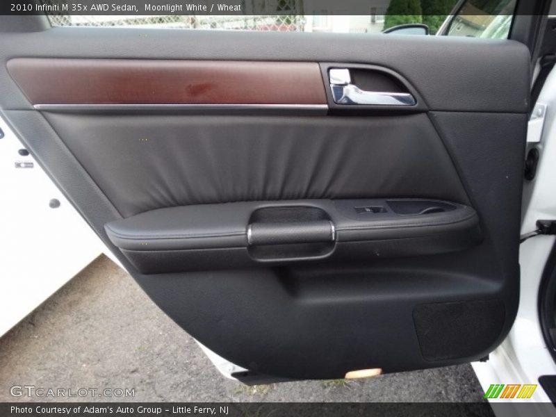 Moonlight White / Wheat 2010 Infiniti M 35x AWD Sedan