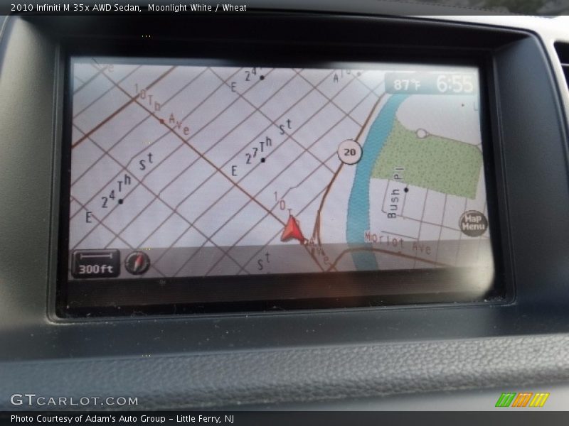 Moonlight White / Wheat 2010 Infiniti M 35x AWD Sedan