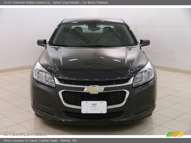 Ashen Gray Metallic / Jet Black/Titanium 2016 Chevrolet Malibu Limited LS
