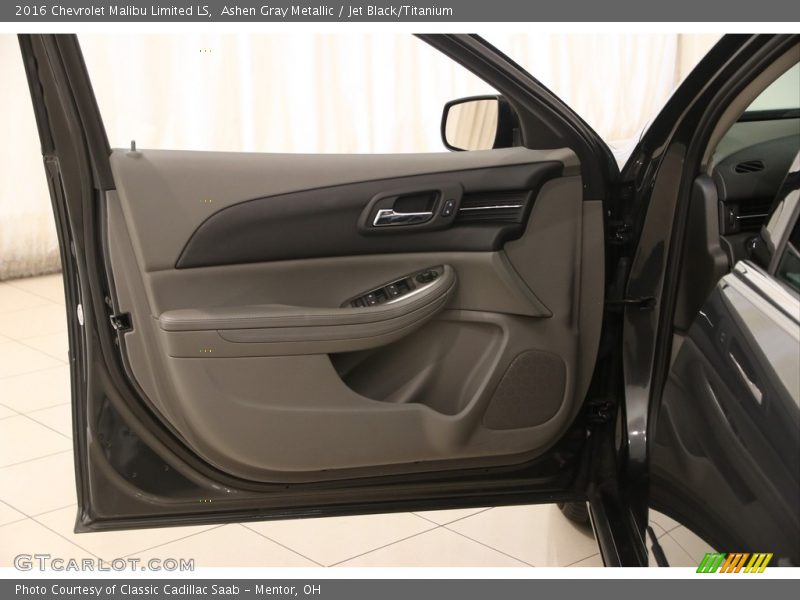 Ashen Gray Metallic / Jet Black/Titanium 2016 Chevrolet Malibu Limited LS