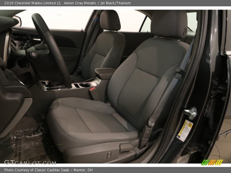 Ashen Gray Metallic / Jet Black/Titanium 2016 Chevrolet Malibu Limited LS