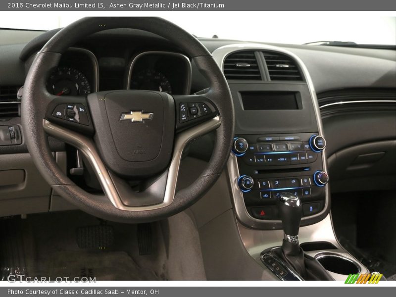 Ashen Gray Metallic / Jet Black/Titanium 2016 Chevrolet Malibu Limited LS