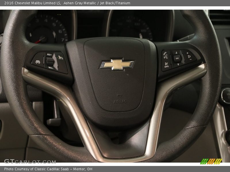 Ashen Gray Metallic / Jet Black/Titanium 2016 Chevrolet Malibu Limited LS
