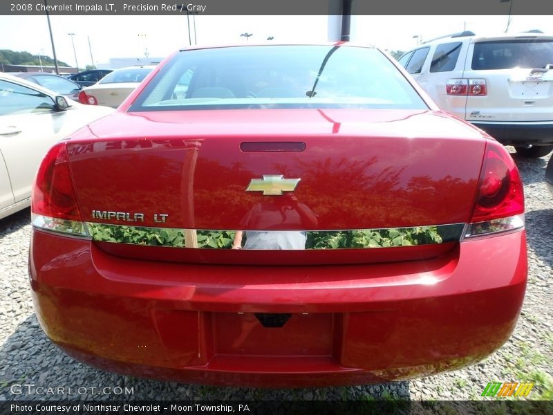 Precision Red / Gray 2008 Chevrolet Impala LT