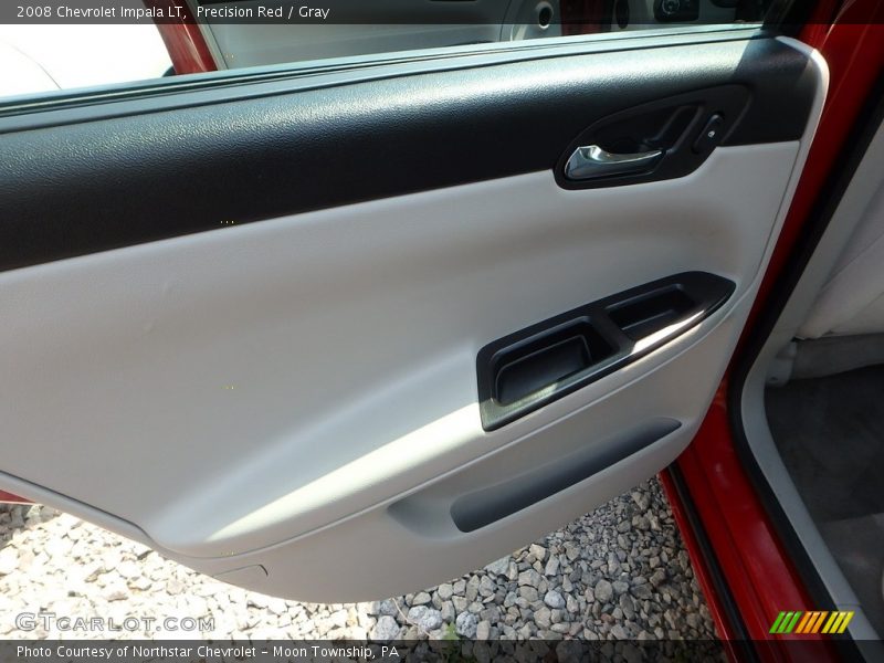 Precision Red / Gray 2008 Chevrolet Impala LT