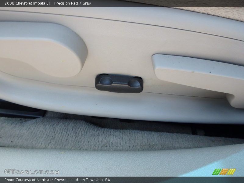 Precision Red / Gray 2008 Chevrolet Impala LT