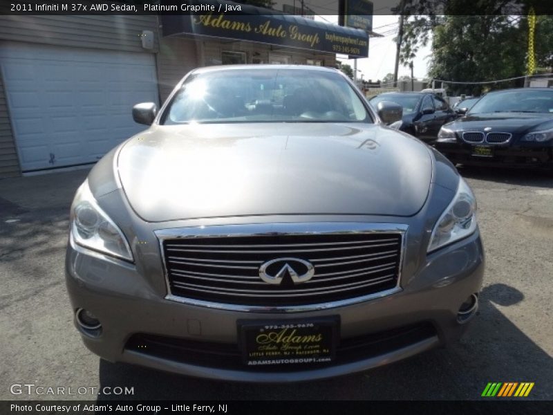 Platinum Graphite / Java 2011 Infiniti M 37x AWD Sedan