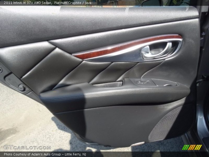 Platinum Graphite / Java 2011 Infiniti M 37x AWD Sedan