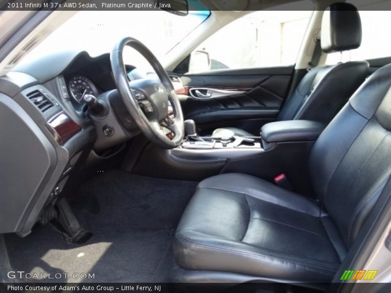 Platinum Graphite / Java 2011 Infiniti M 37x AWD Sedan