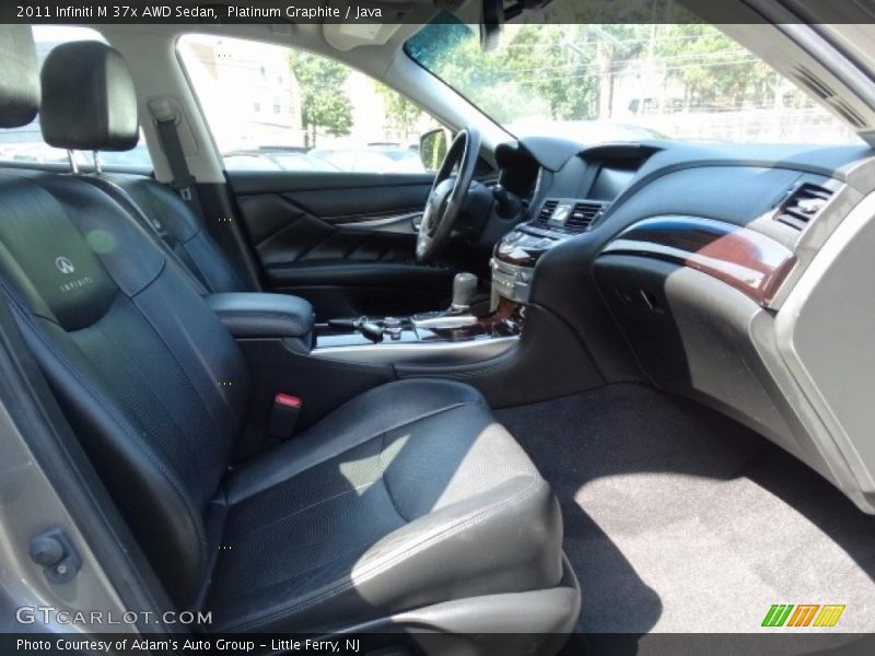 Platinum Graphite / Java 2011 Infiniti M 37x AWD Sedan
