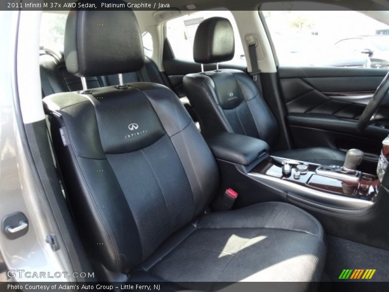Platinum Graphite / Java 2011 Infiniti M 37x AWD Sedan