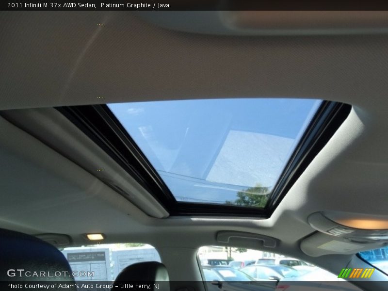 Platinum Graphite / Java 2011 Infiniti M 37x AWD Sedan