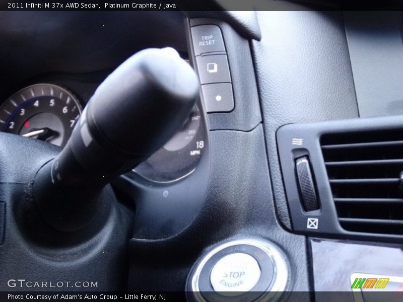 Platinum Graphite / Java 2011 Infiniti M 37x AWD Sedan