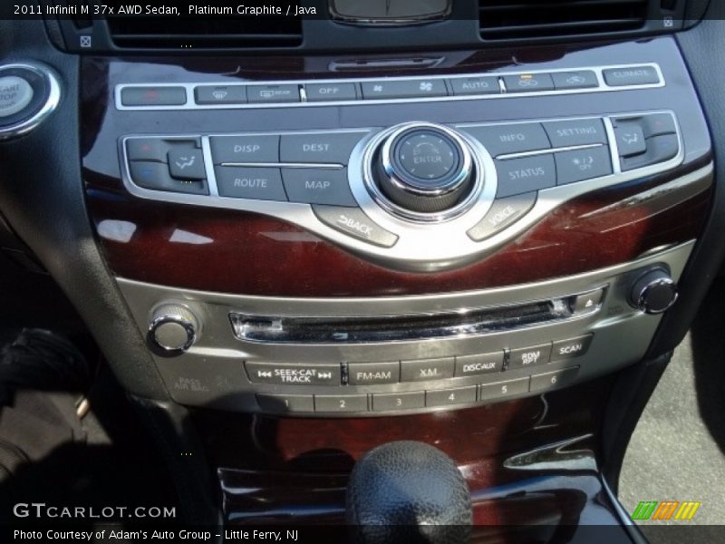 Platinum Graphite / Java 2011 Infiniti M 37x AWD Sedan