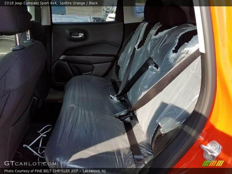 Spitfire Orange / Black 2018 Jeep Compass Sport 4x4