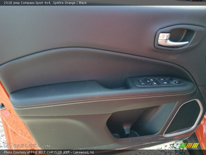 Spitfire Orange / Black 2018 Jeep Compass Sport 4x4