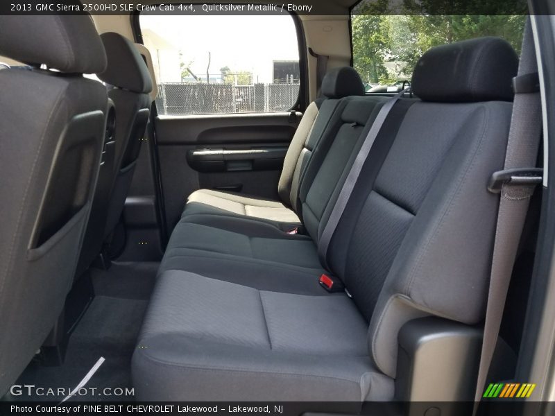 Quicksilver Metallic / Ebony 2013 GMC Sierra 2500HD SLE Crew Cab 4x4