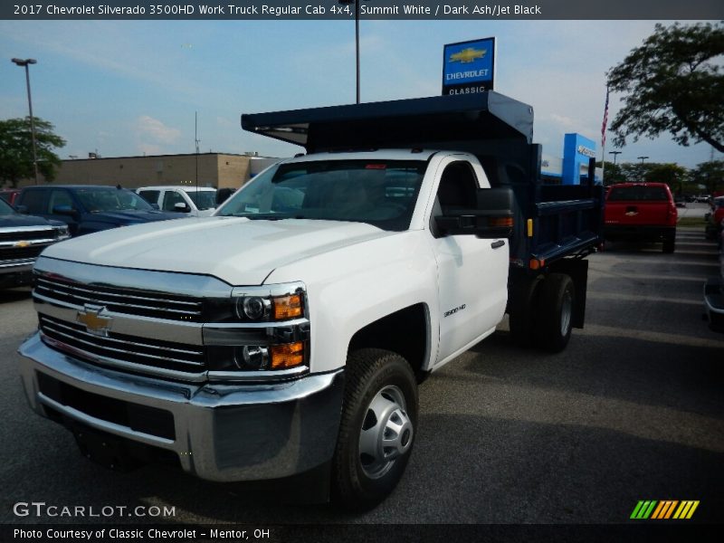 Summit White / Dark Ash/Jet Black 2017 Chevrolet Silverado 3500HD Work Truck Regular Cab 4x4