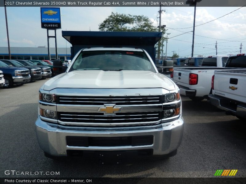 Summit White / Dark Ash/Jet Black 2017 Chevrolet Silverado 3500HD Work Truck Regular Cab 4x4