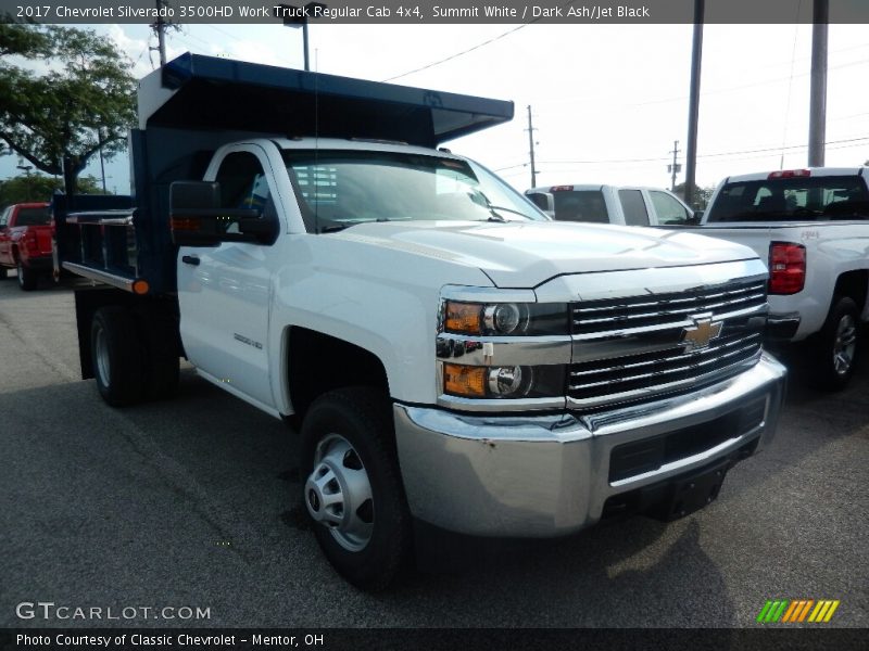 Summit White / Dark Ash/Jet Black 2017 Chevrolet Silverado 3500HD Work Truck Regular Cab 4x4