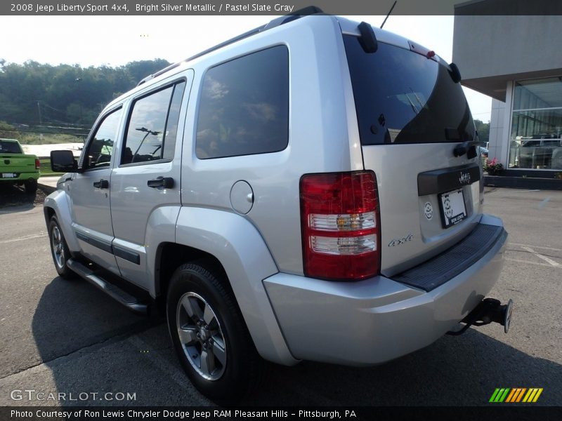 Bright Silver Metallic / Pastel Slate Gray 2008 Jeep Liberty Sport 4x4