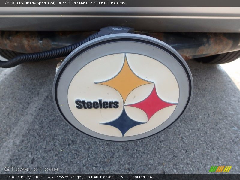 Bright Silver Metallic / Pastel Slate Gray 2008 Jeep Liberty Sport 4x4