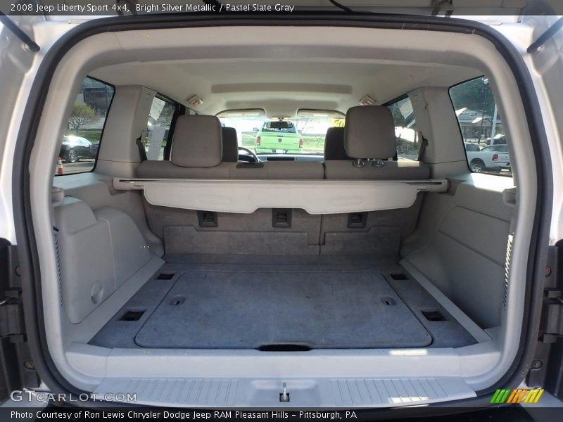 Bright Silver Metallic / Pastel Slate Gray 2008 Jeep Liberty Sport 4x4