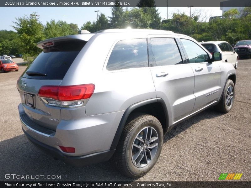 Billet Silver Metallic / Black 2018 Jeep Grand Cherokee Limited 4x4