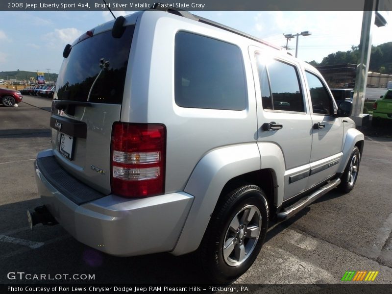 Bright Silver Metallic / Pastel Slate Gray 2008 Jeep Liberty Sport 4x4