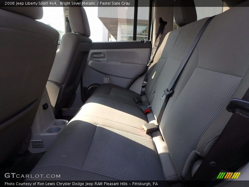 Bright Silver Metallic / Pastel Slate Gray 2008 Jeep Liberty Sport 4x4